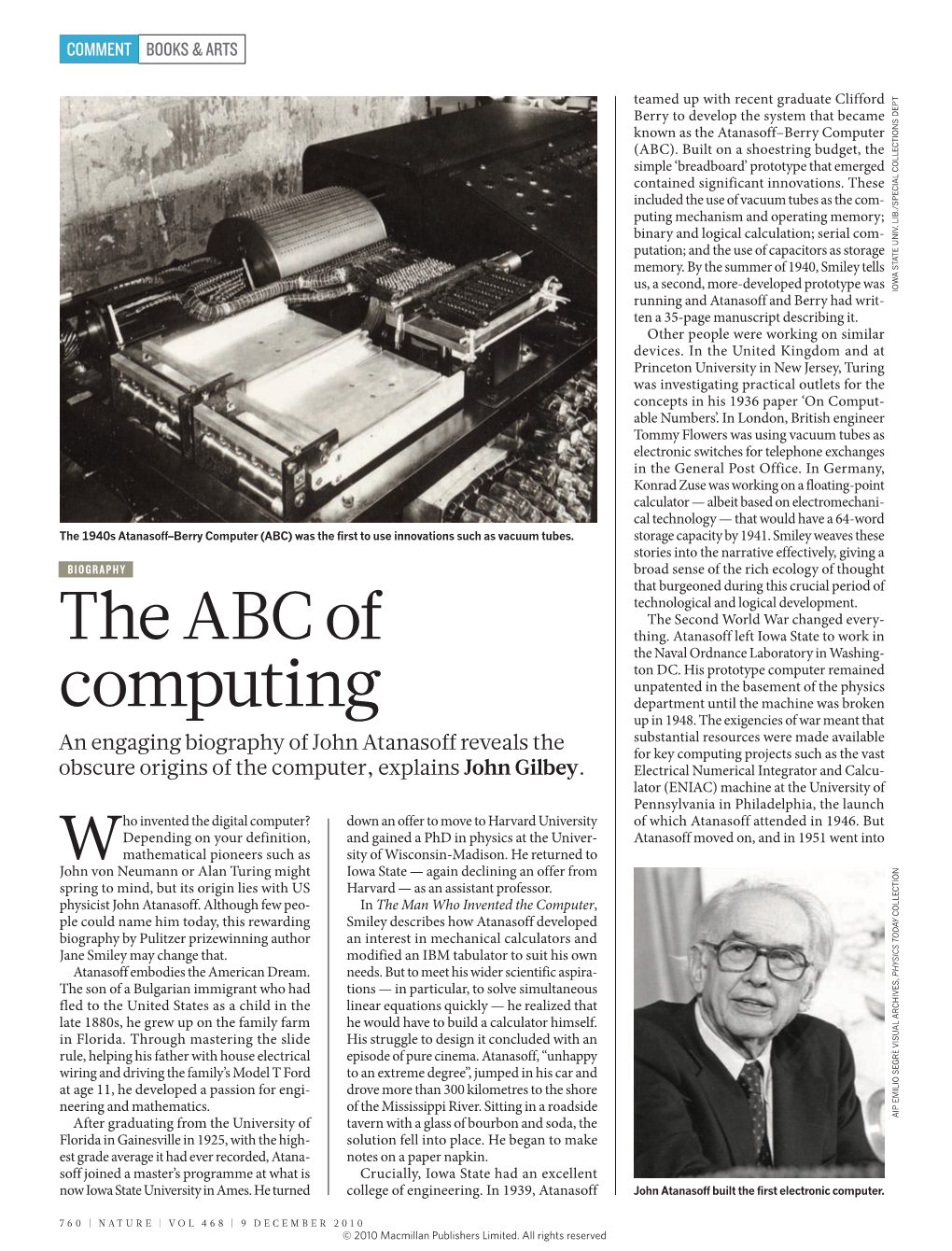 The ABC of Computing