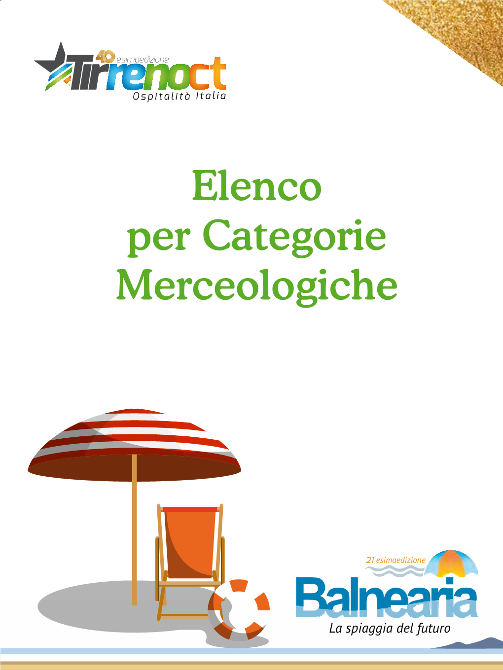 Elenco Per Categorie Merceologiche