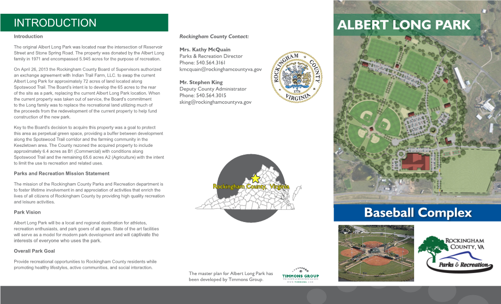 Albert Long Park Baseball Complex