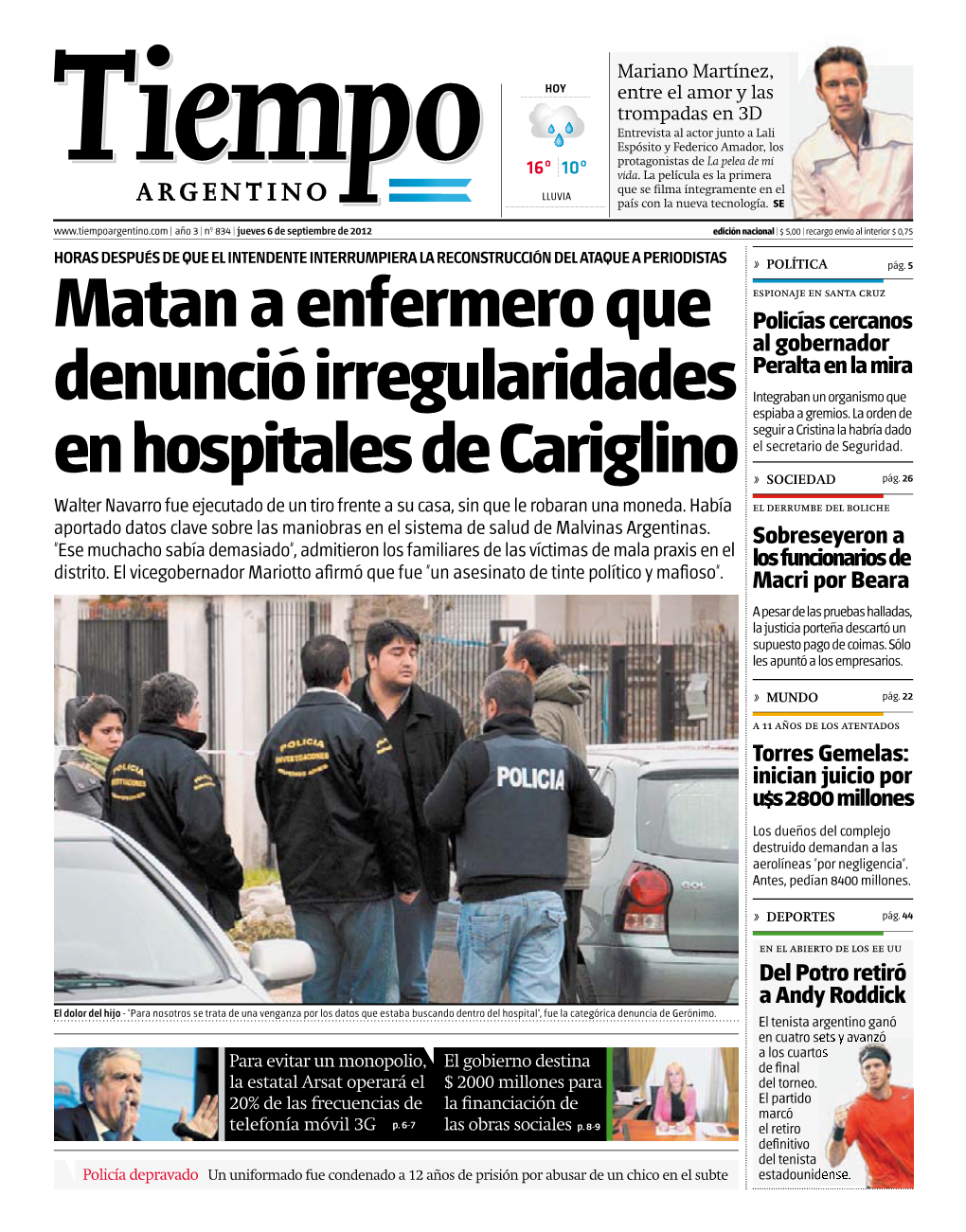 Matan a Enfermero Que Denunció Irregularidades En Hospitales De