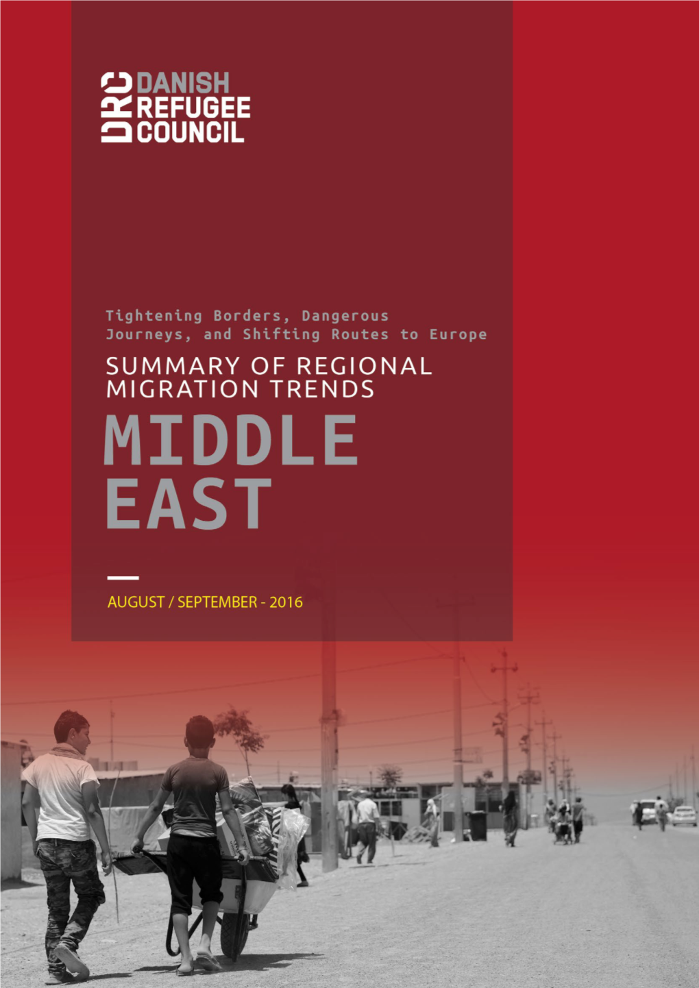 Middle East Regional Migration Trends August