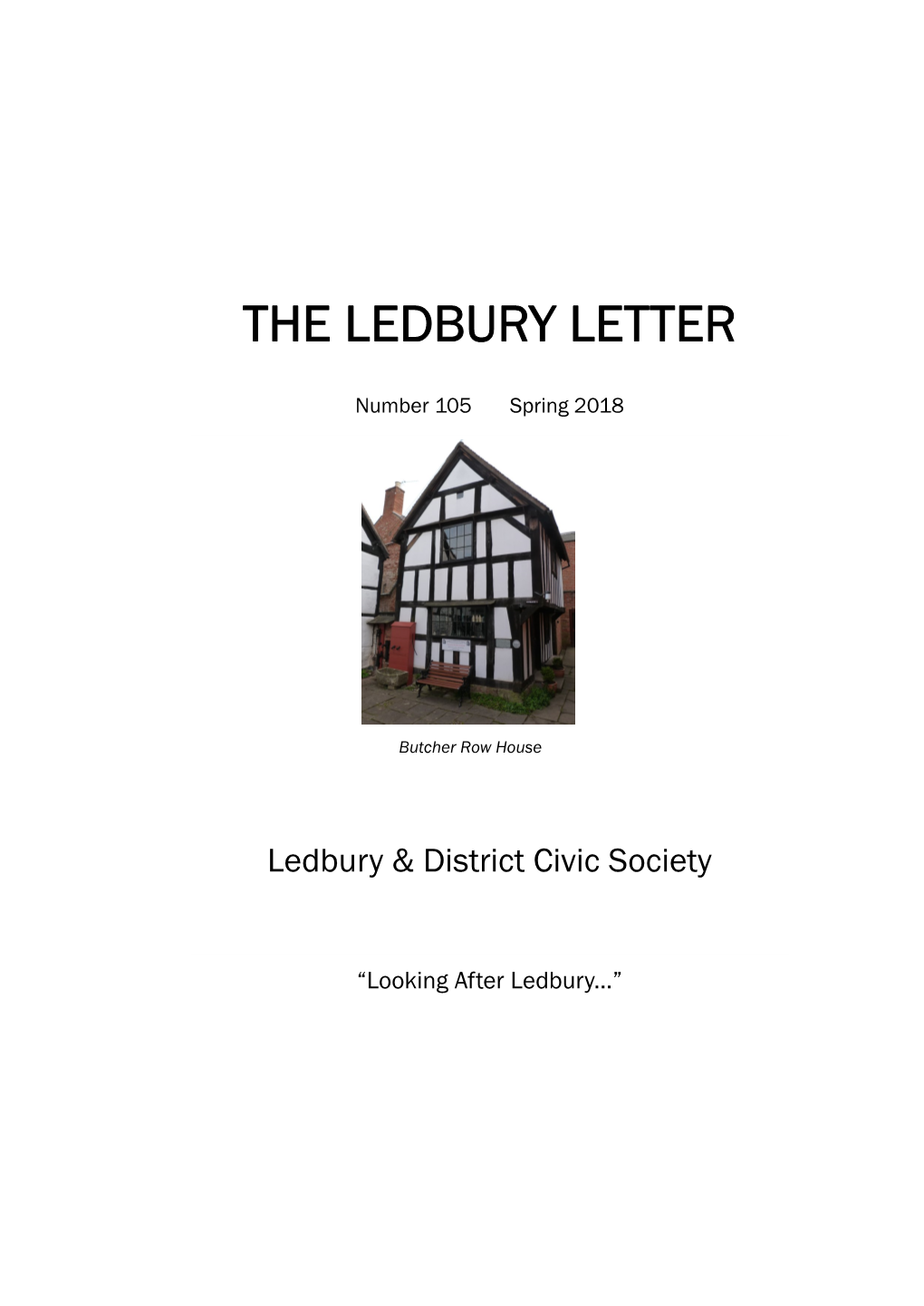 The Ledbury Letter
