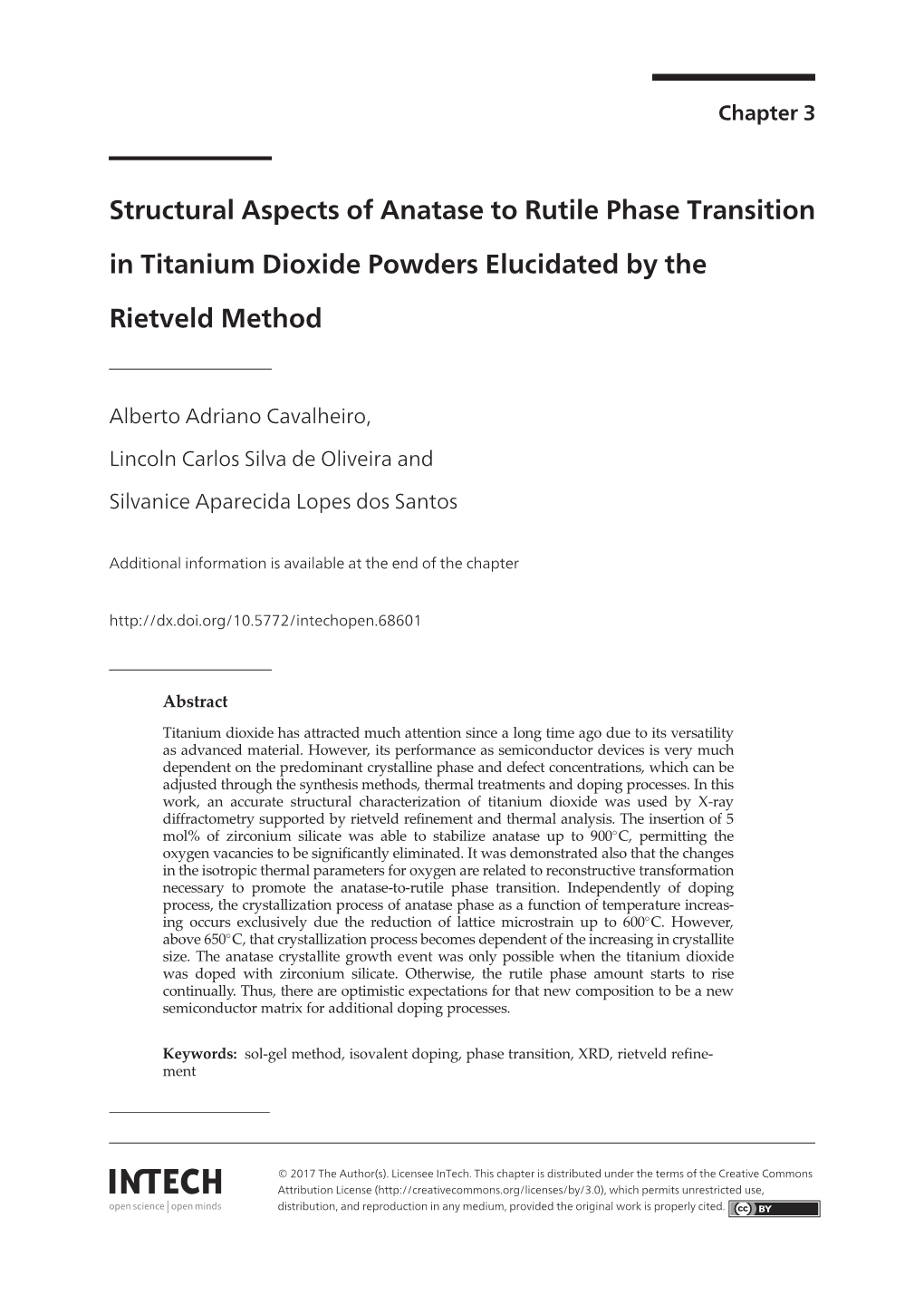 Structural Aspects of Anatase to Rutile Phase Transition in Titanium Dioxide Powders Elucidated by The