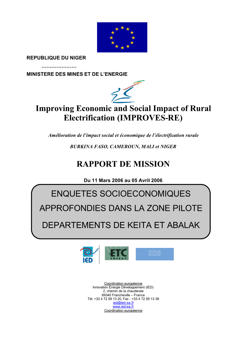 Rapport De Mission Corrige