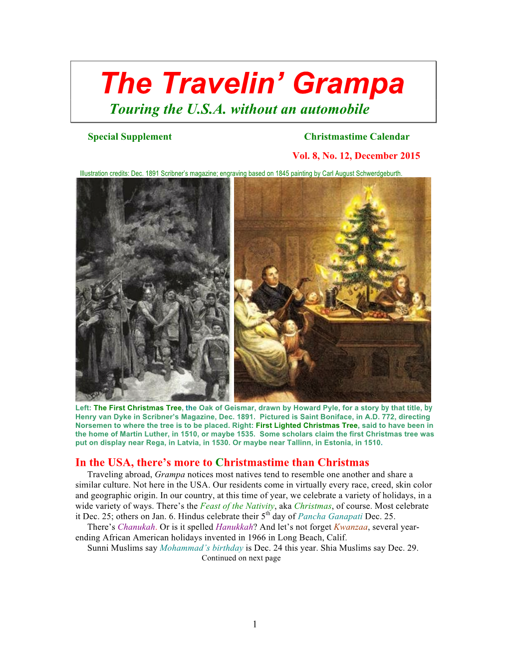 The Travelin' Grampa