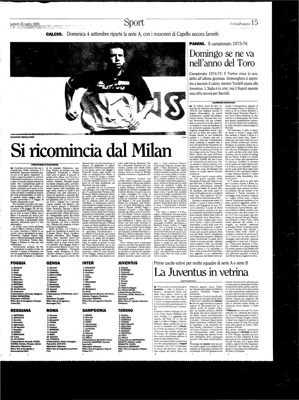 Si Ricomincia Dal Milan