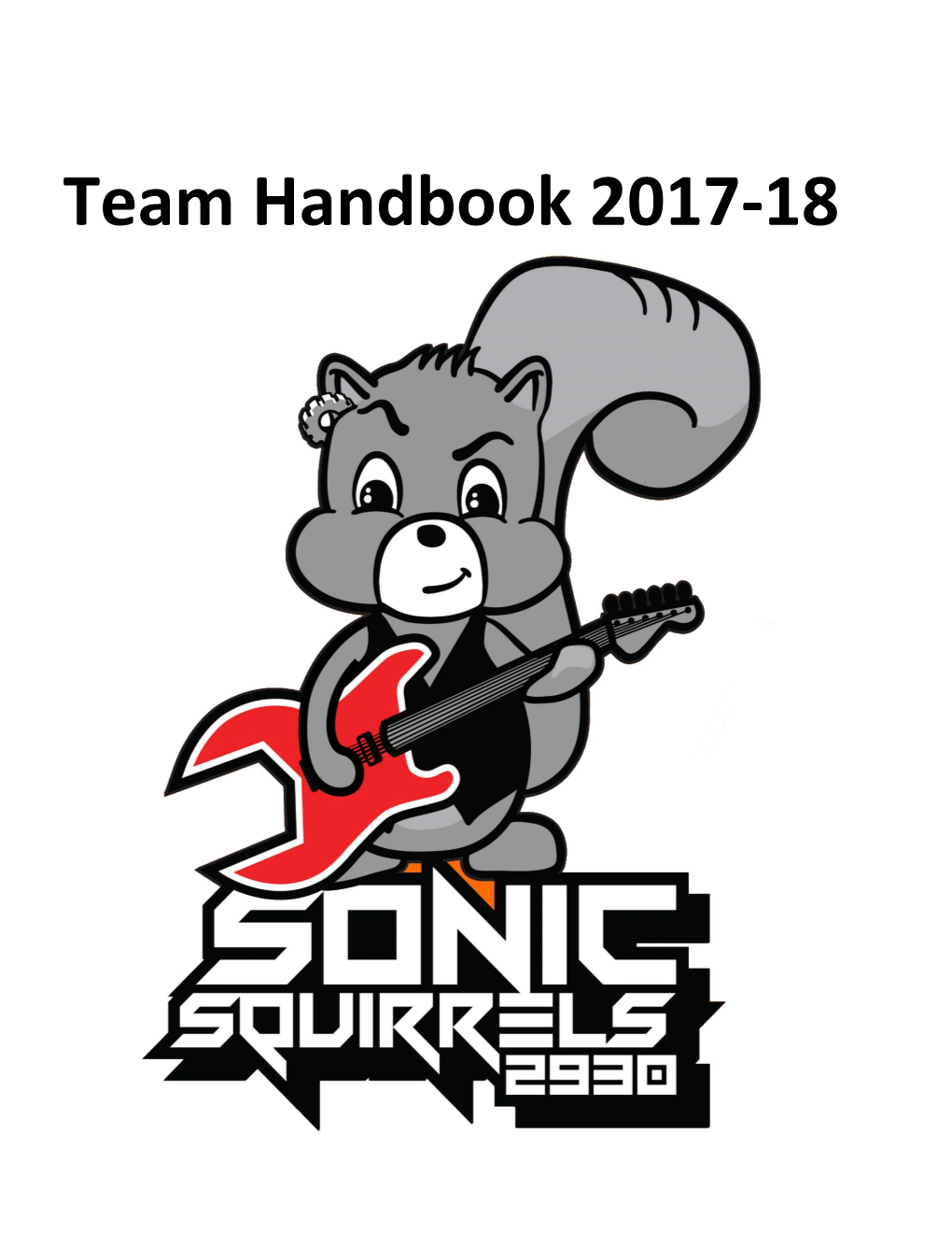 Team Handbook 2017-18