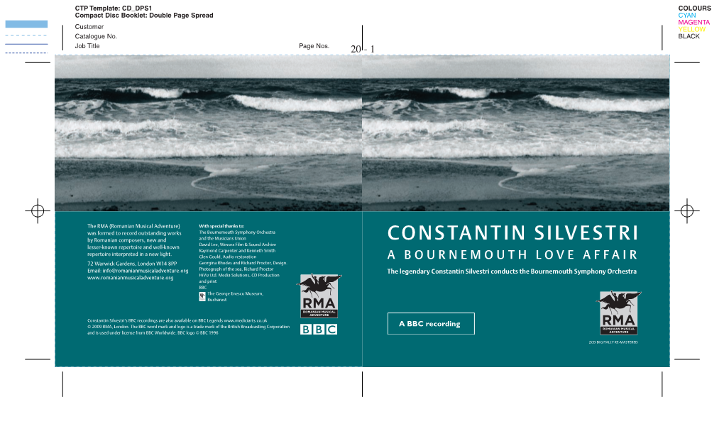 Constantin Silvestri Conducts the Bournemouth Symphony Orchestra Hiviz Ltd