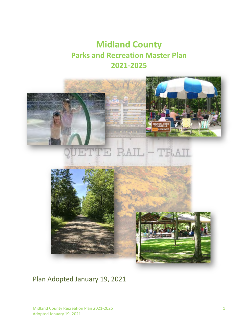 Midland County Parks and Recreation Master Plan 2021-2025