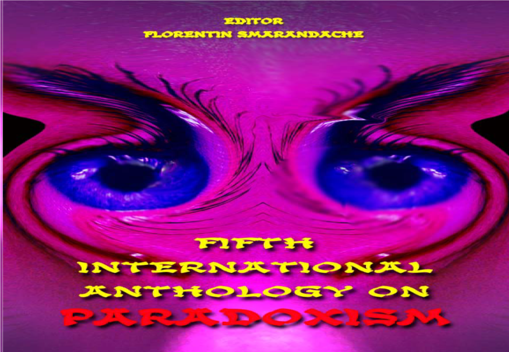 Fifth International Anthology on Paradoxism”