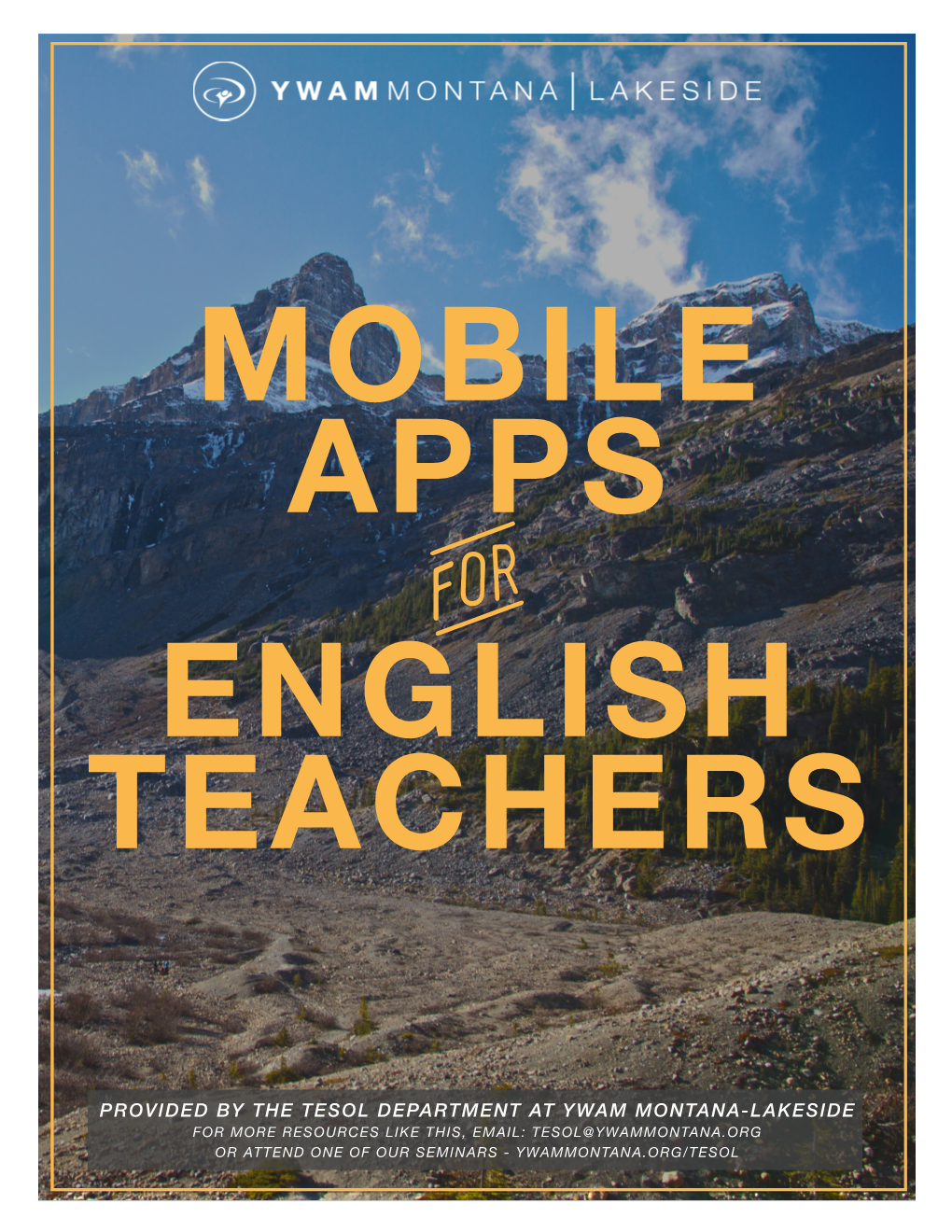 Mobile Apps for English Teachers