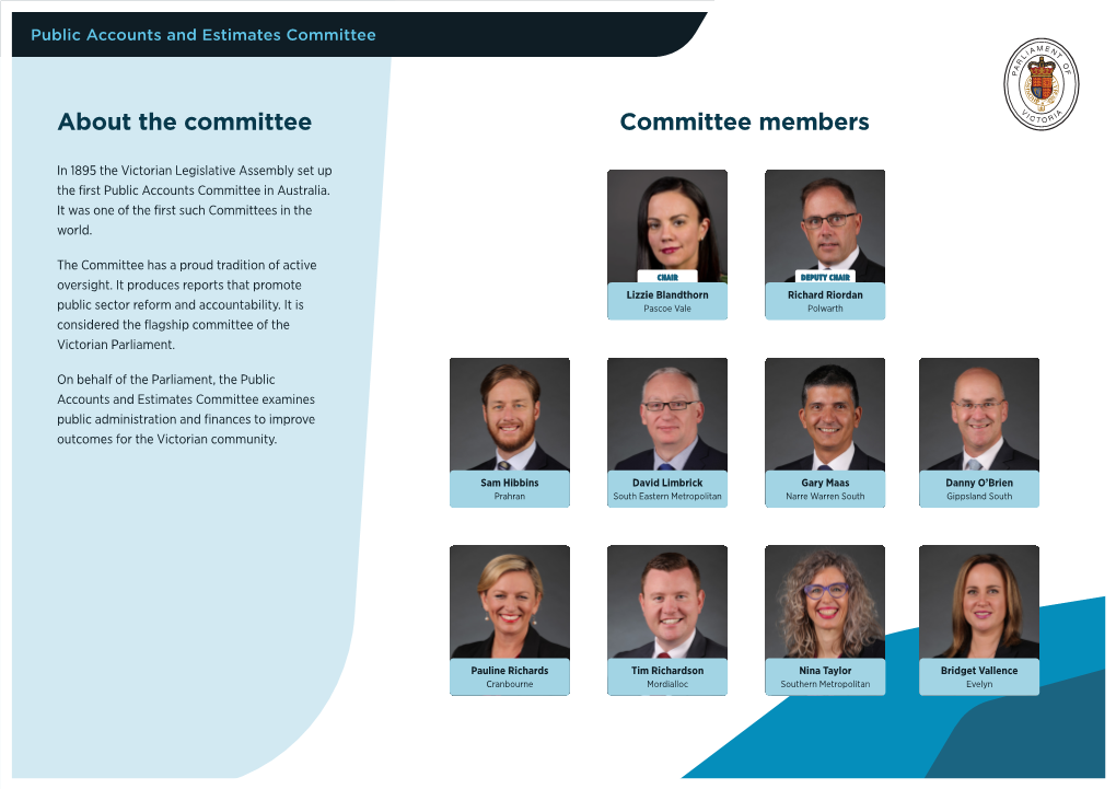 About the Committee Committee Members