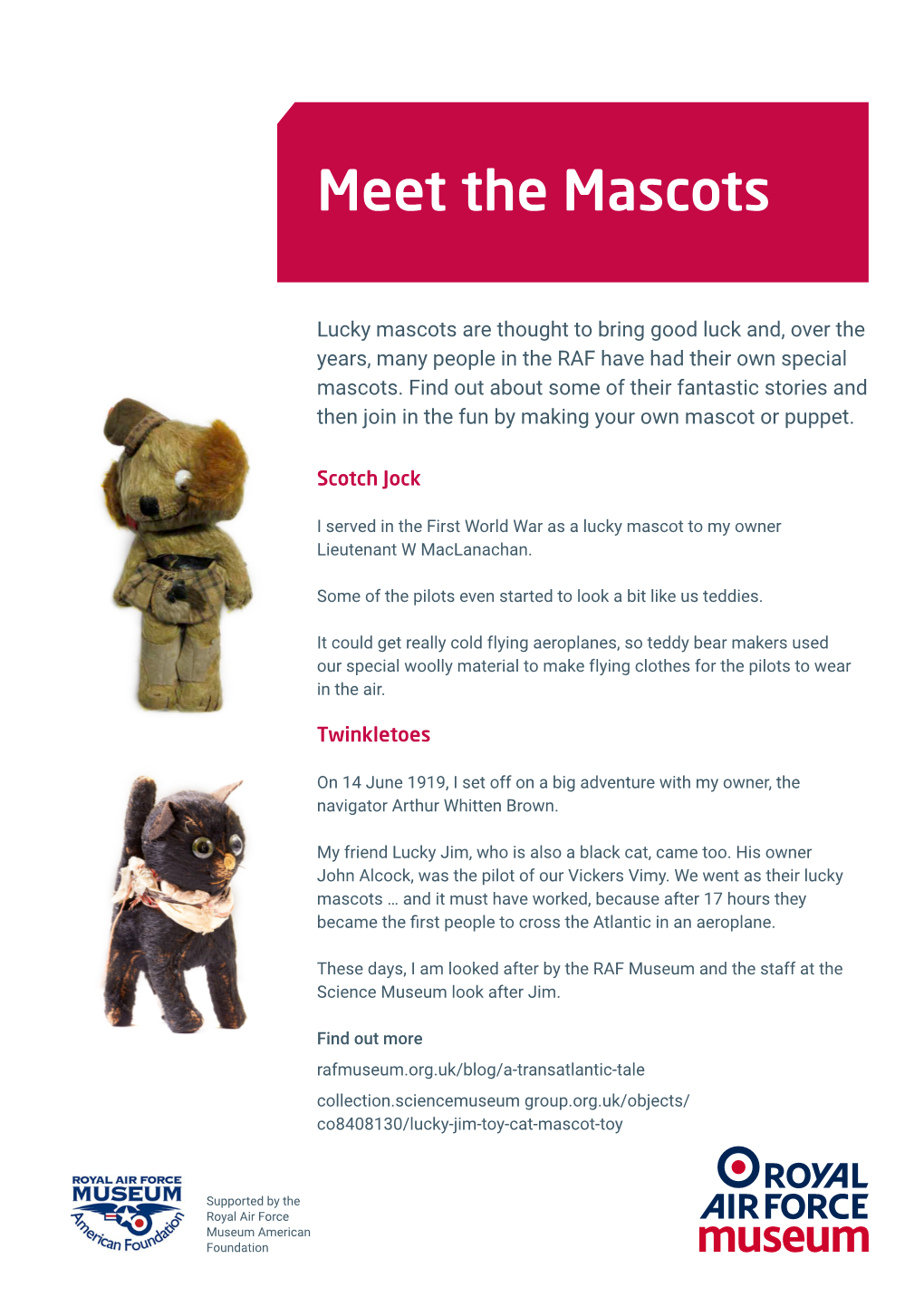 Meet the Mascots