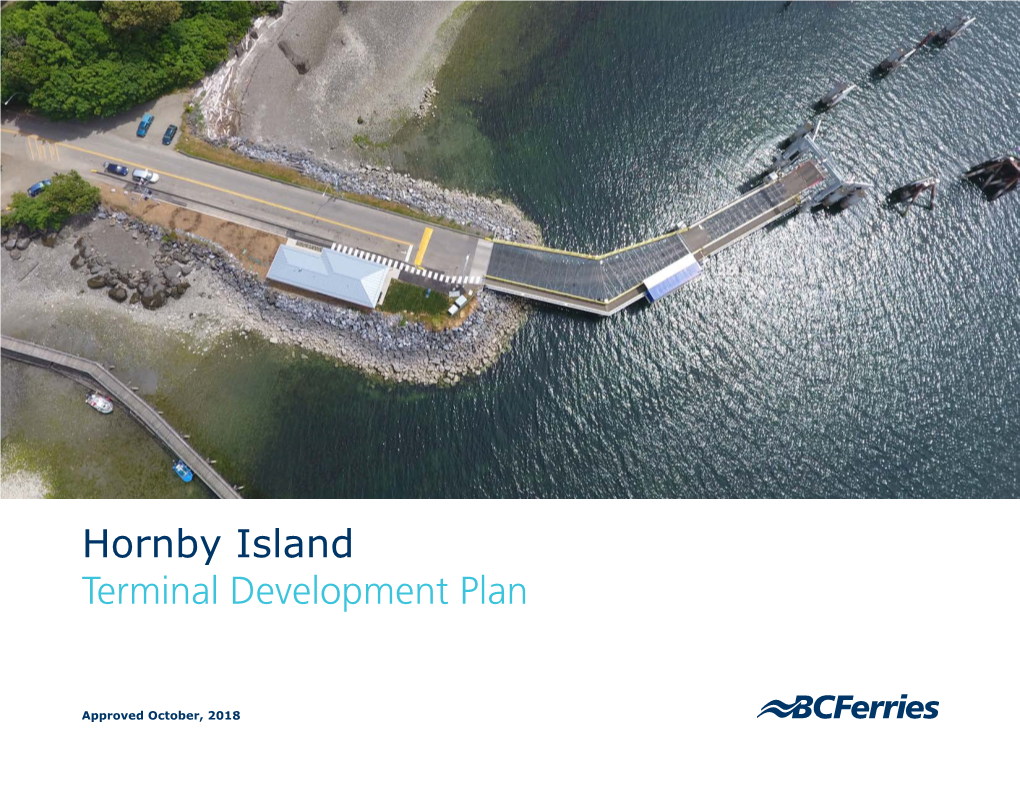 Hornby Island Terminal Development Plan