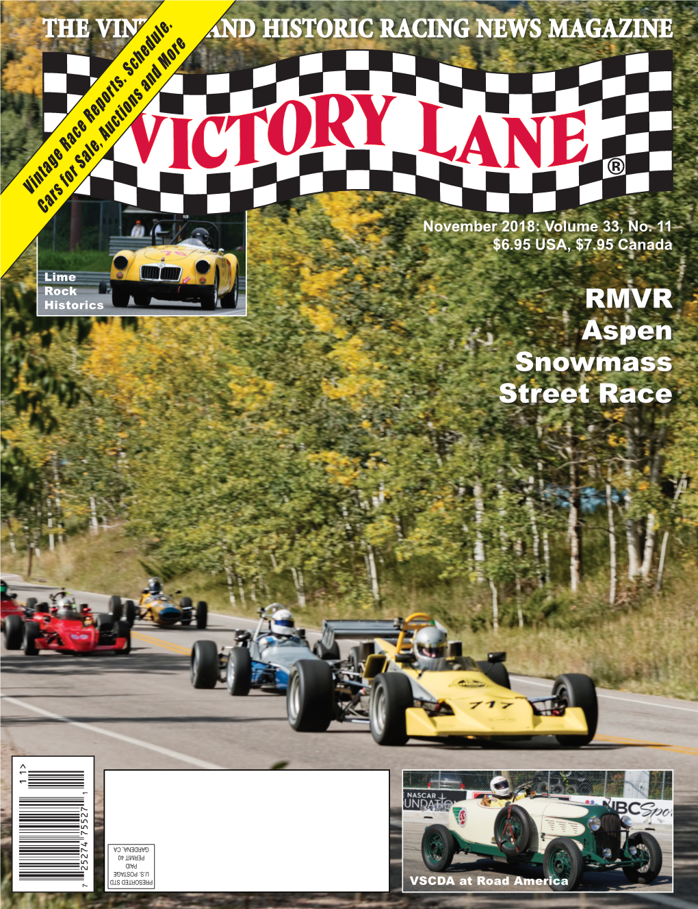 The Vintage and Historic Racing News Magazine Rmvr