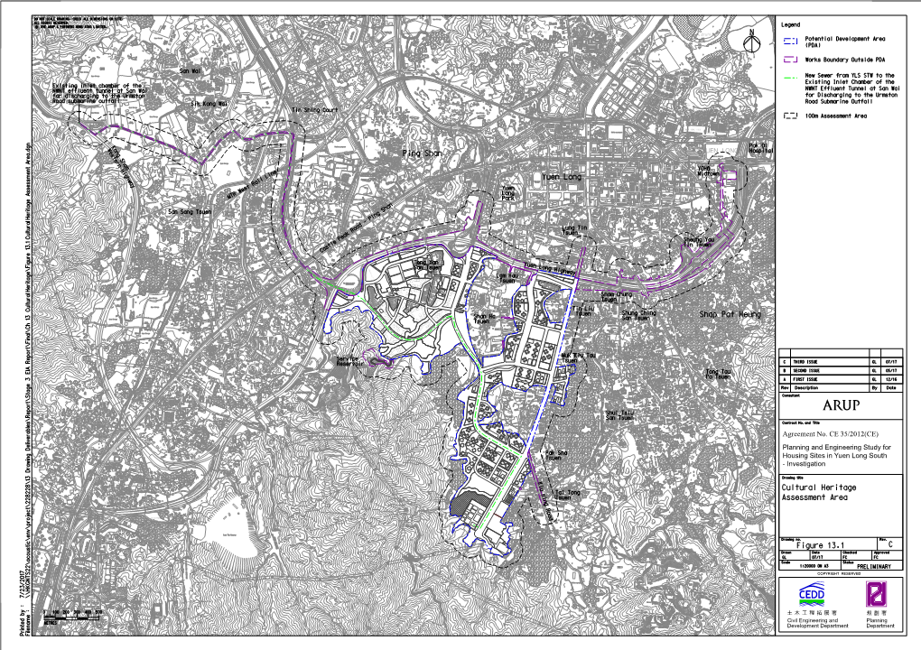 C N Figure 13.1 Yuen Long Shap Pat Heung Ping Shan Cultural Heritage
