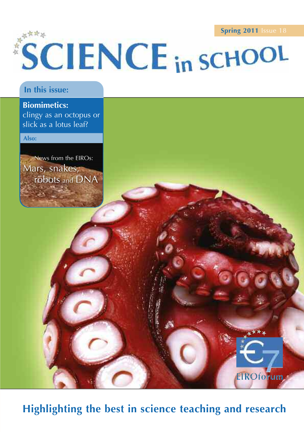 Ertising in Science in School · Choose Between Advertising in the Quarterly Print Journal Or on Our Website