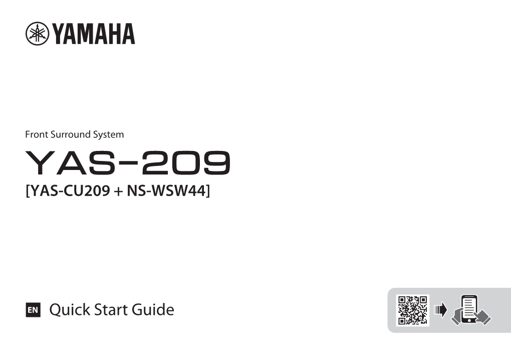 YAS-209 Owner's Manual