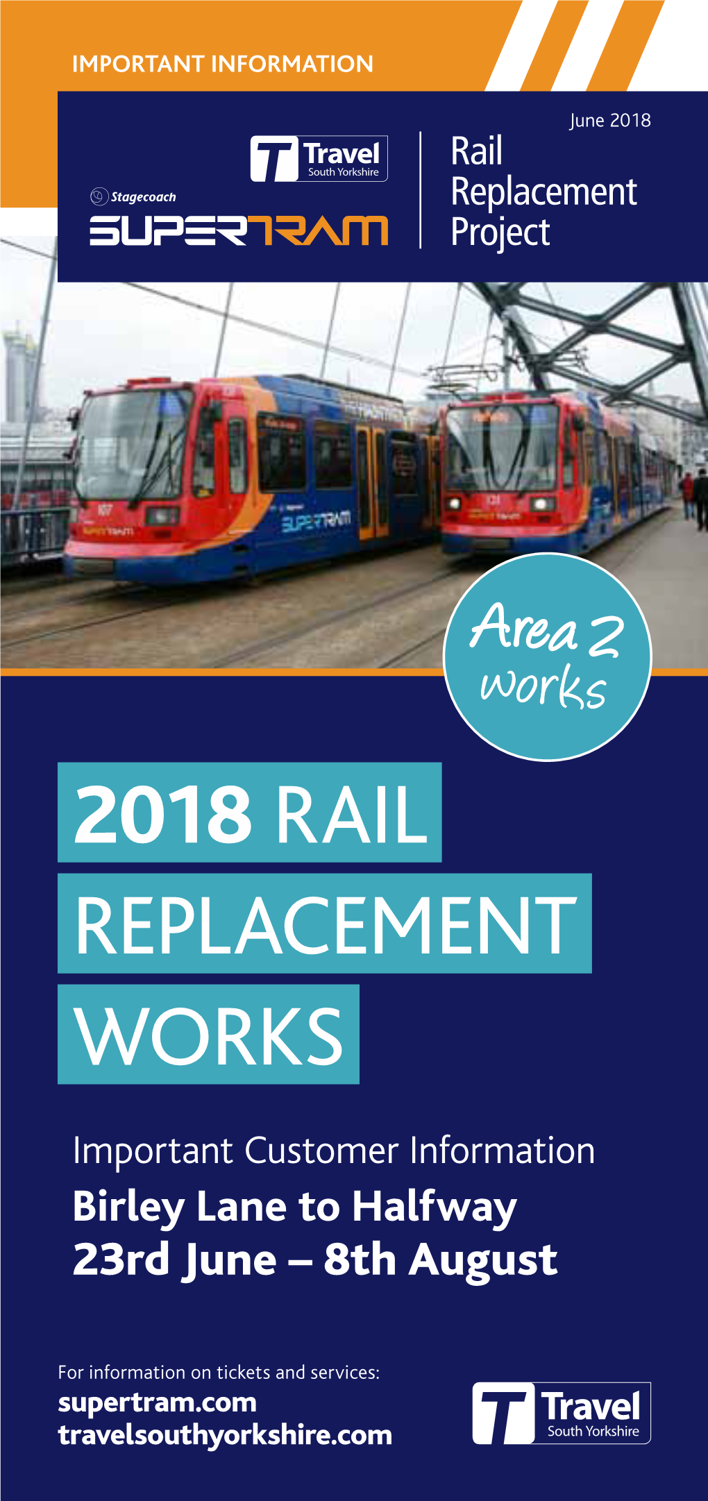 Works Replacement 2018 Rail