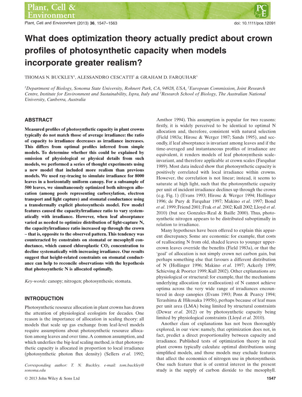 What Does Optimization Theory Actually Predict About Crown Profiles Of