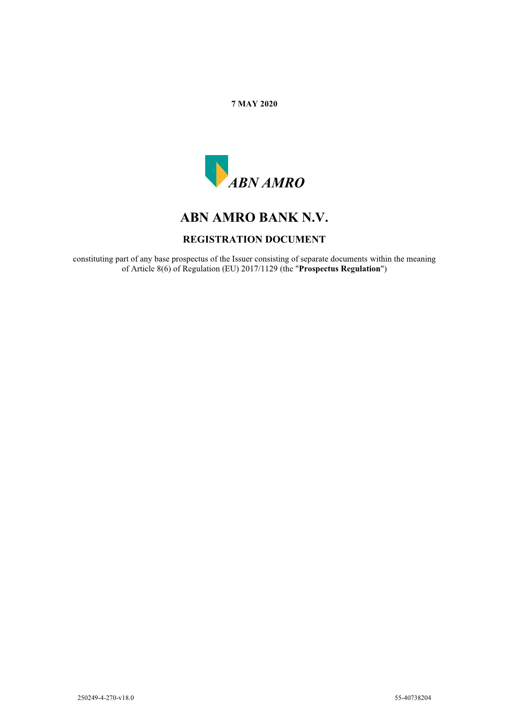 Abn Amro Bank Nv