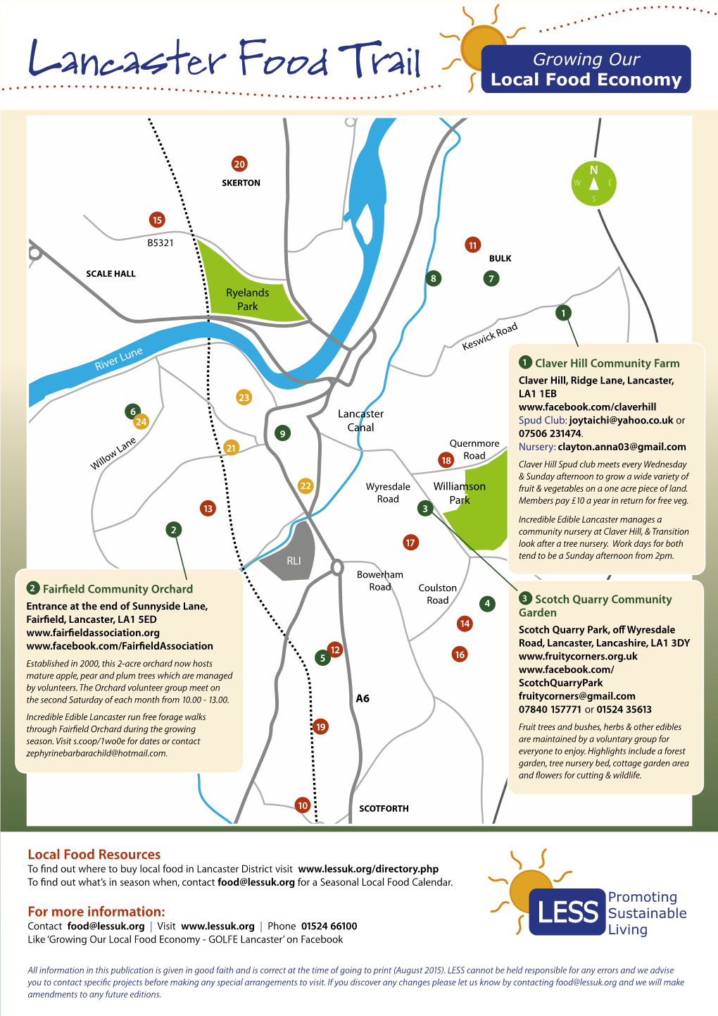 Lancaster Food Trail Growing Our Local Food Economy