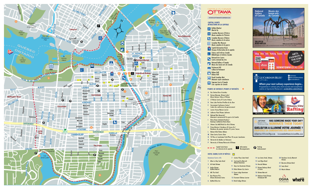 Map Artwork Property of WHERE™ Magazine © Concept Original De WHEREMC Magazine Lac Mahon Lac Lac- Lake Grand Des-Loups Lake Lake 105 307 Mayo R