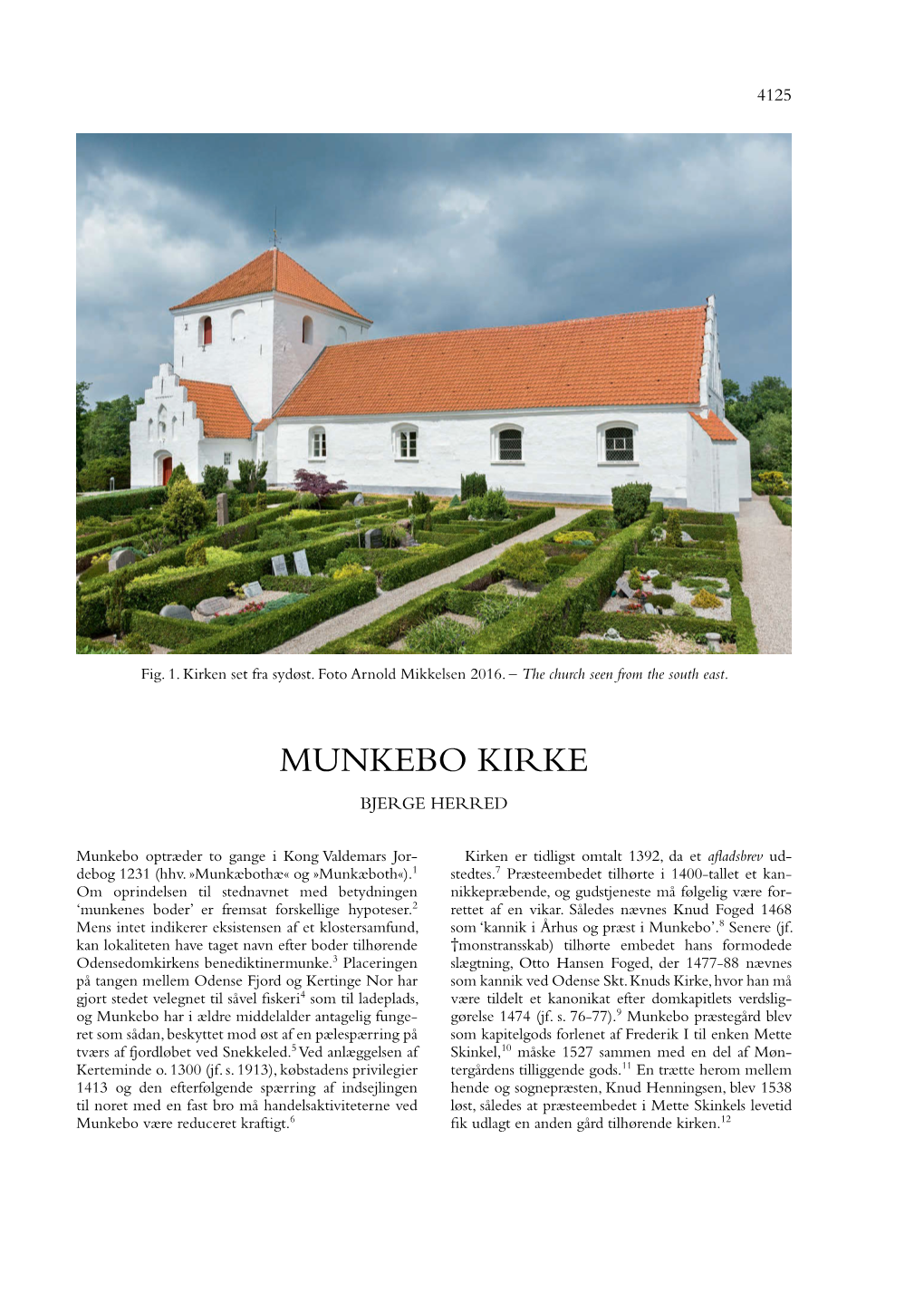 Munkebo Kirke Bjerge Herred
