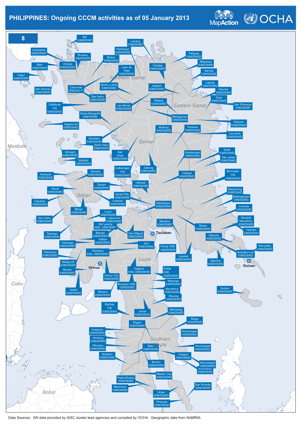 M Activities As of 05 January 2013