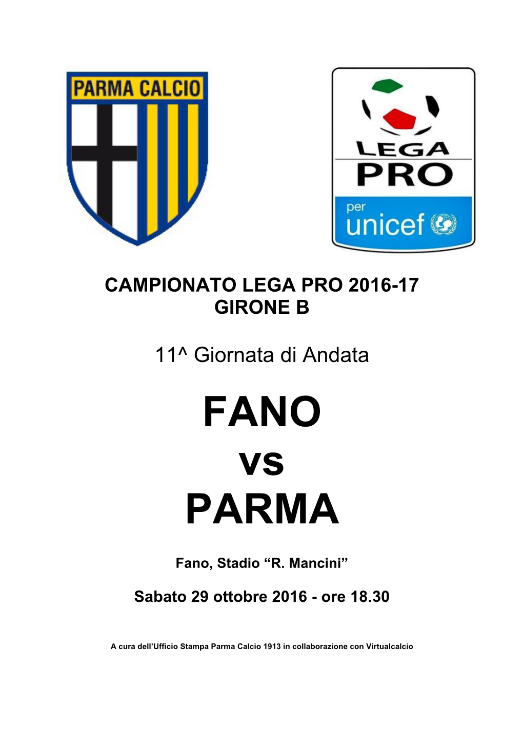 FANO Vs PARMA