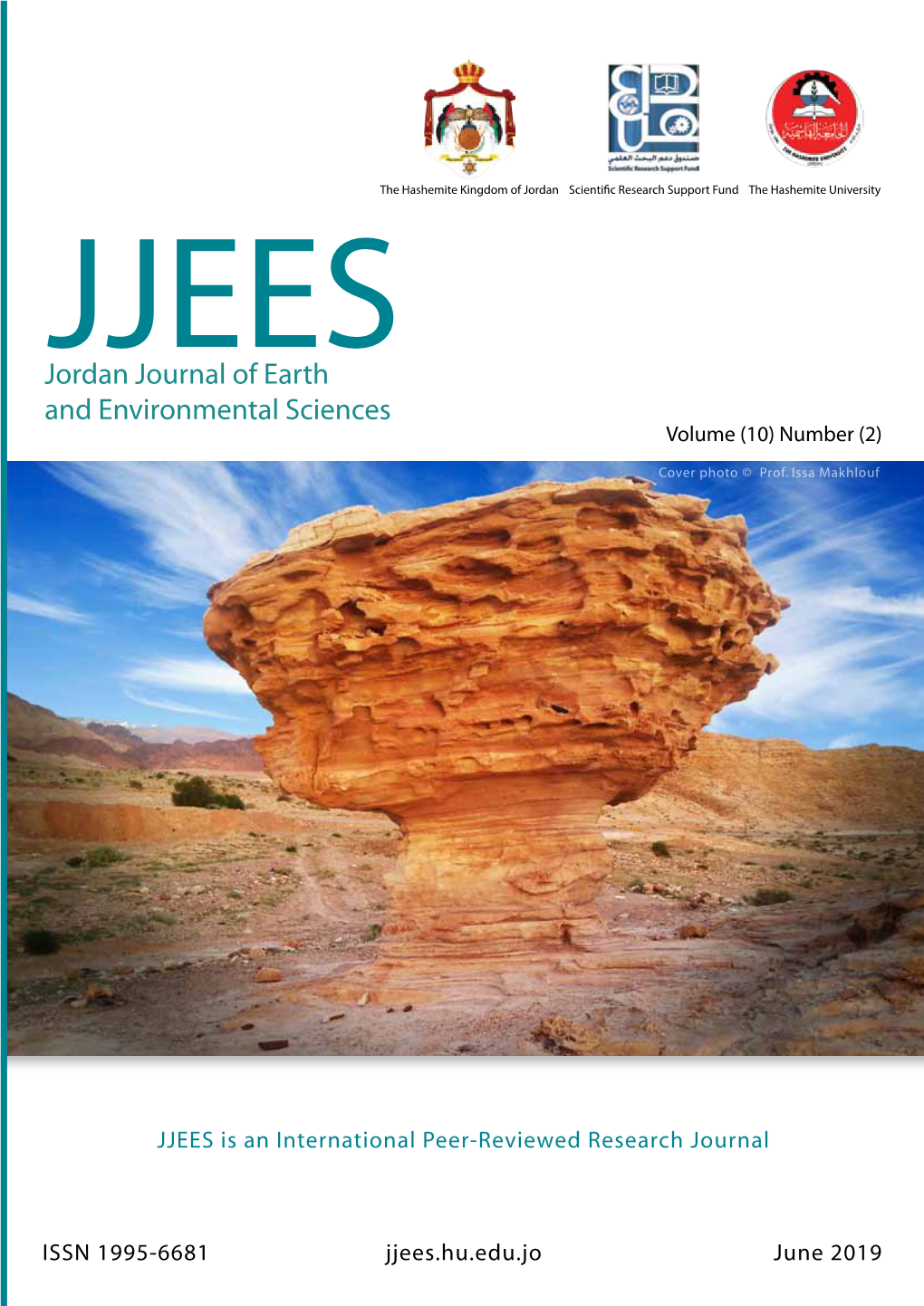 The Jordan Journal of Earth and Environmental Sciences