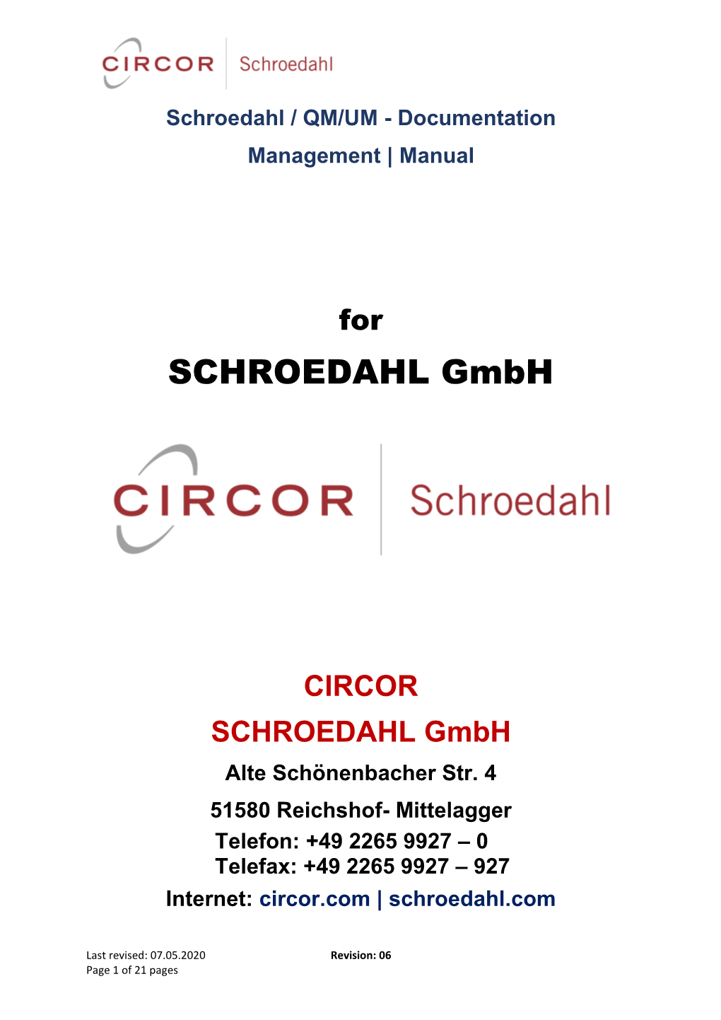 SCHROEDAHL Gmbh