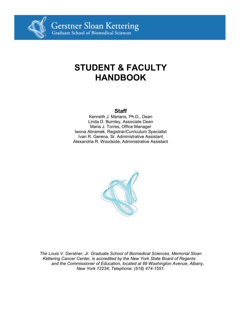 Student & Faculty Handbook