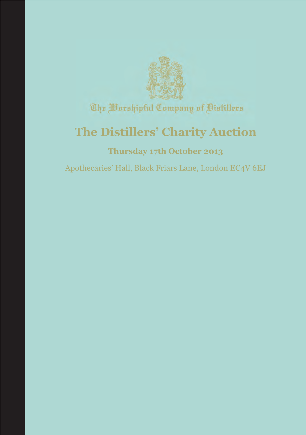 The Distillers' Charity Auction