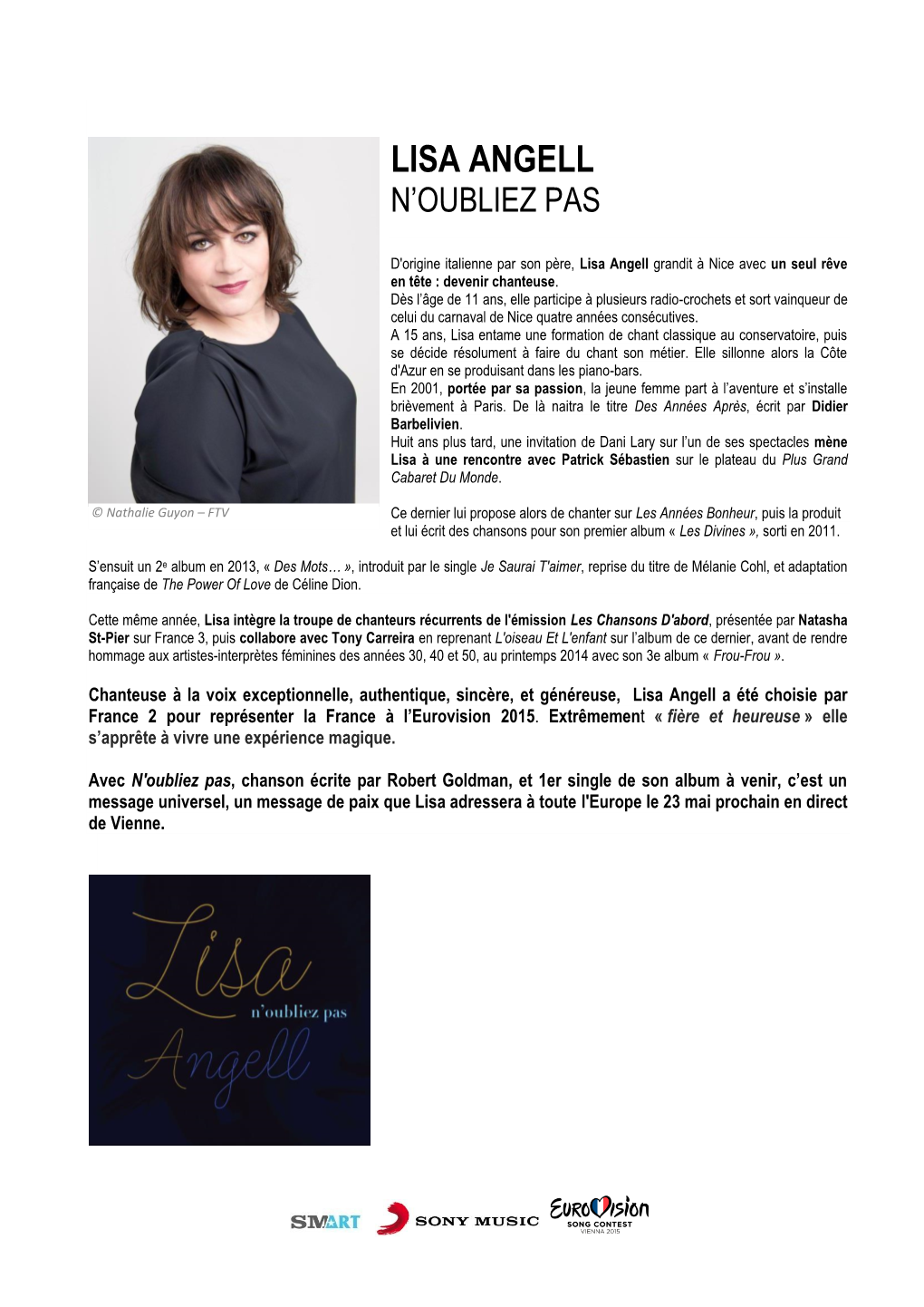 Lisa Angell N’Oubliez Pas