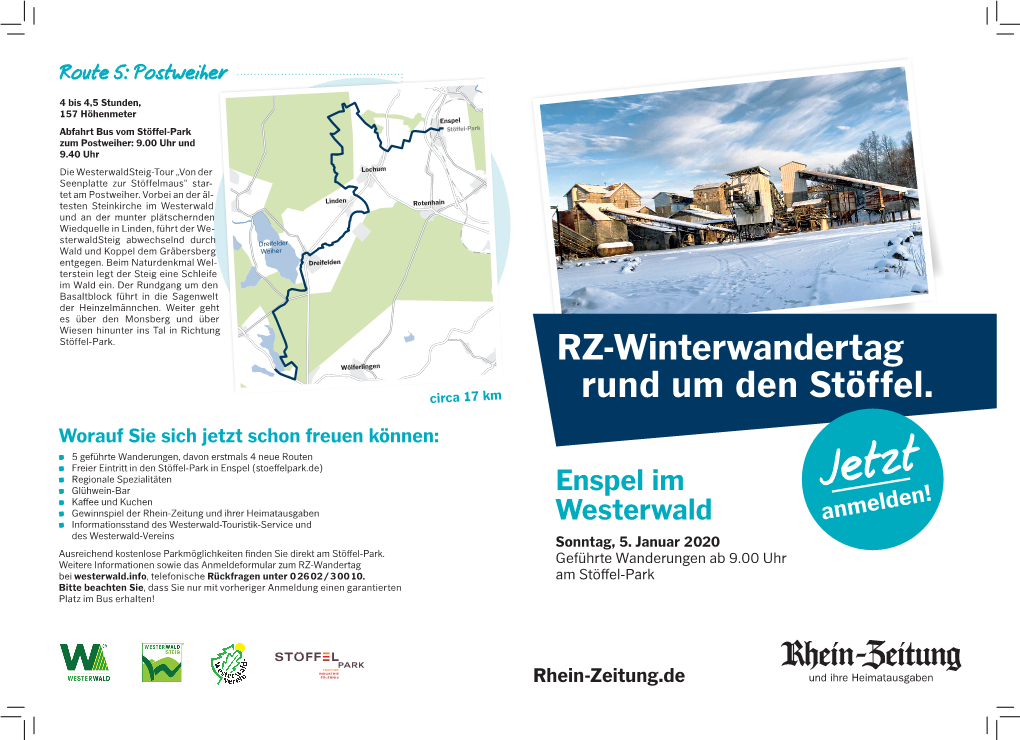 RZ-Winterwandertag Rund Um Den Stöffel