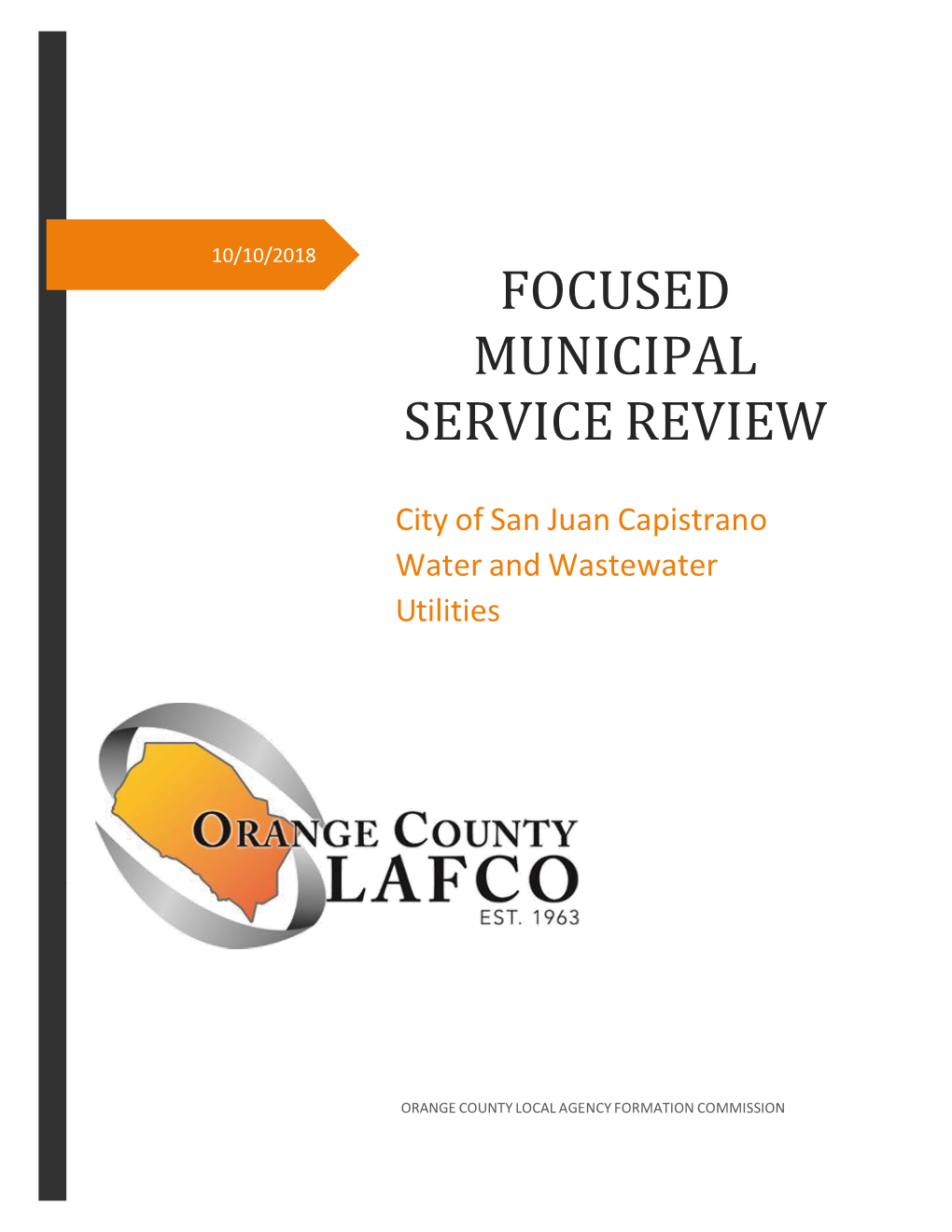 Focused Municipal Service Review