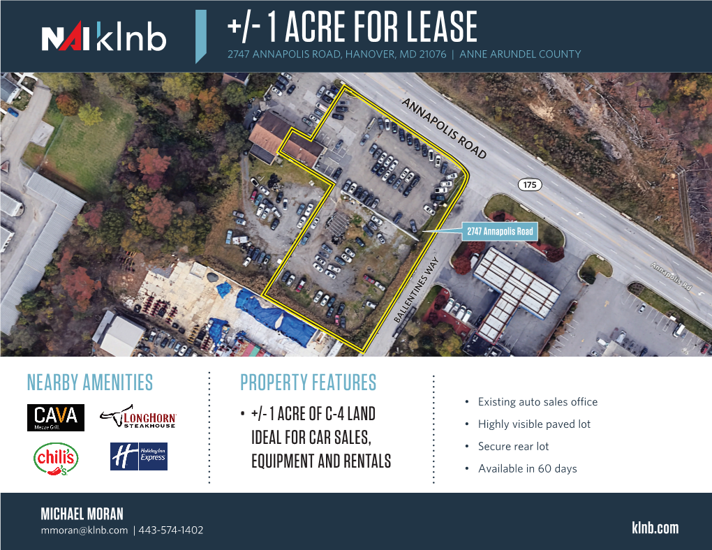 2747 Annapolis Road Flyer Lease