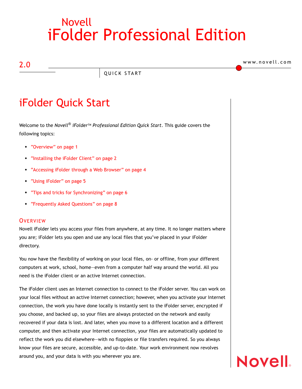 Ifolder Professional Edition