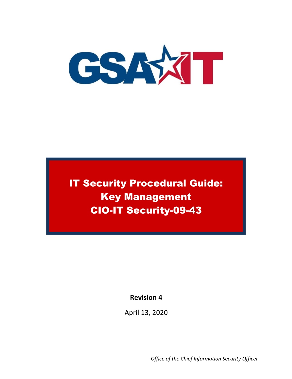 Key Management Guide CIO IT Security