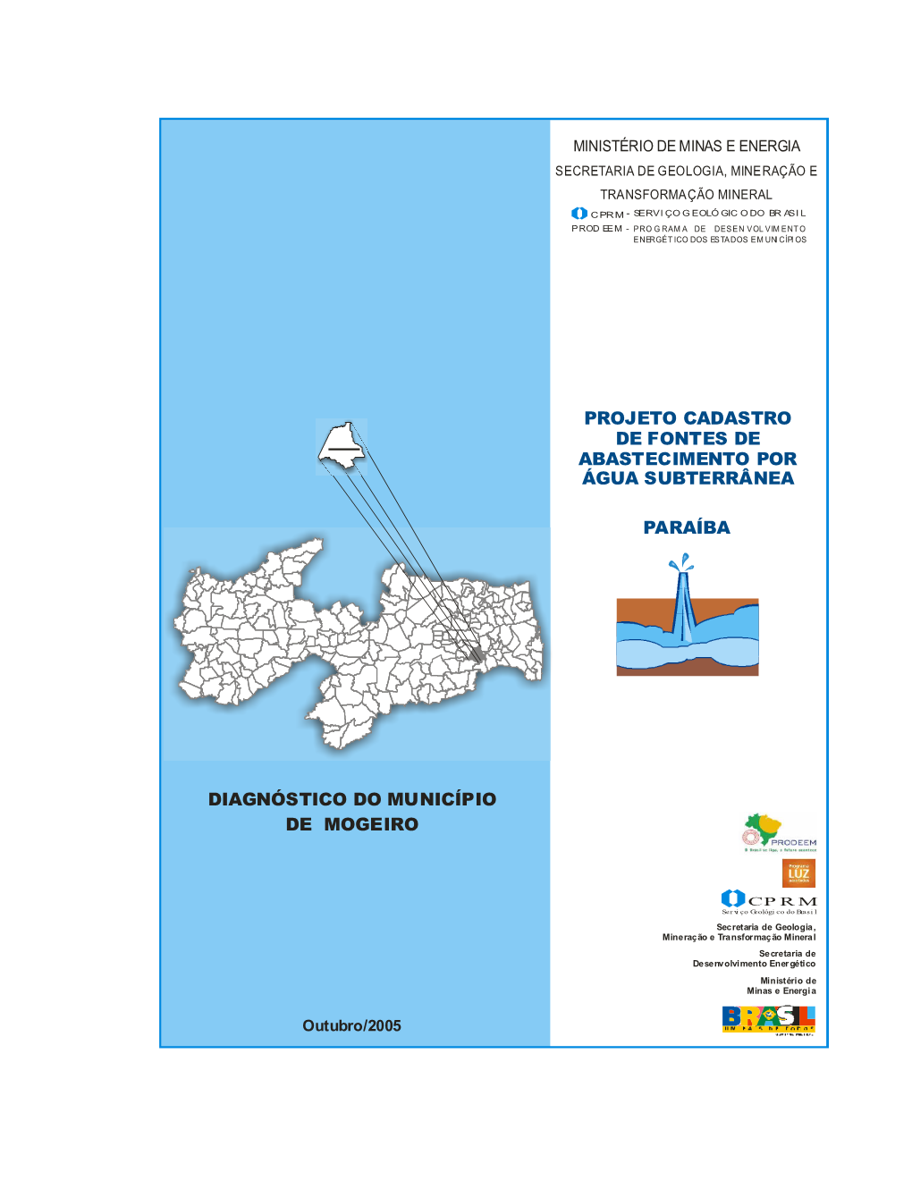 Diagnóstico Do Município De Mogeiro Paraíba Projeto