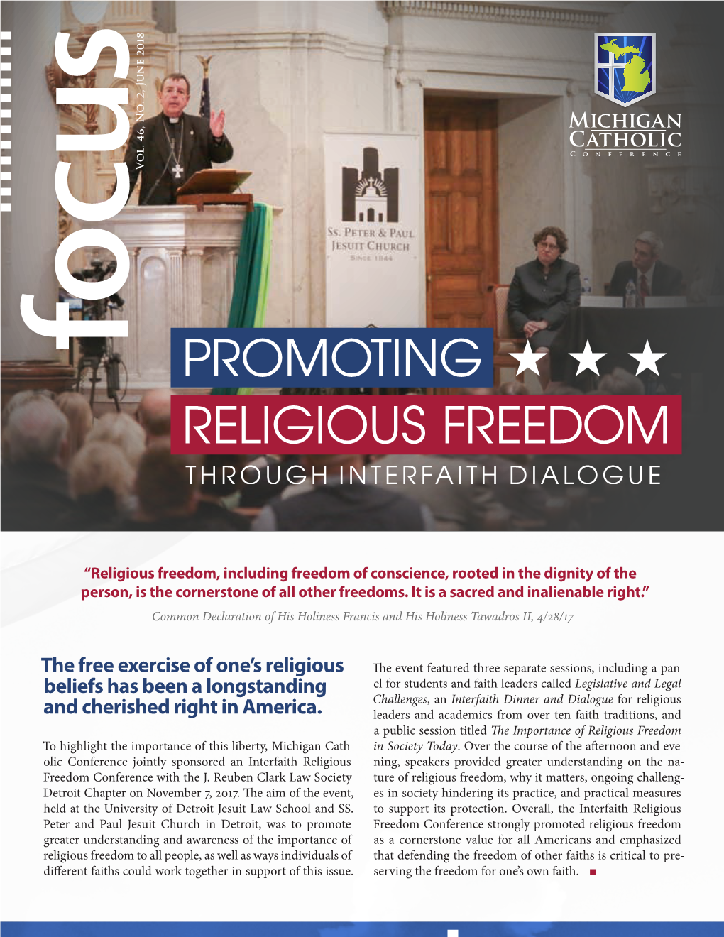 Promoting Religious Freedom Through Interfaith Dialogue