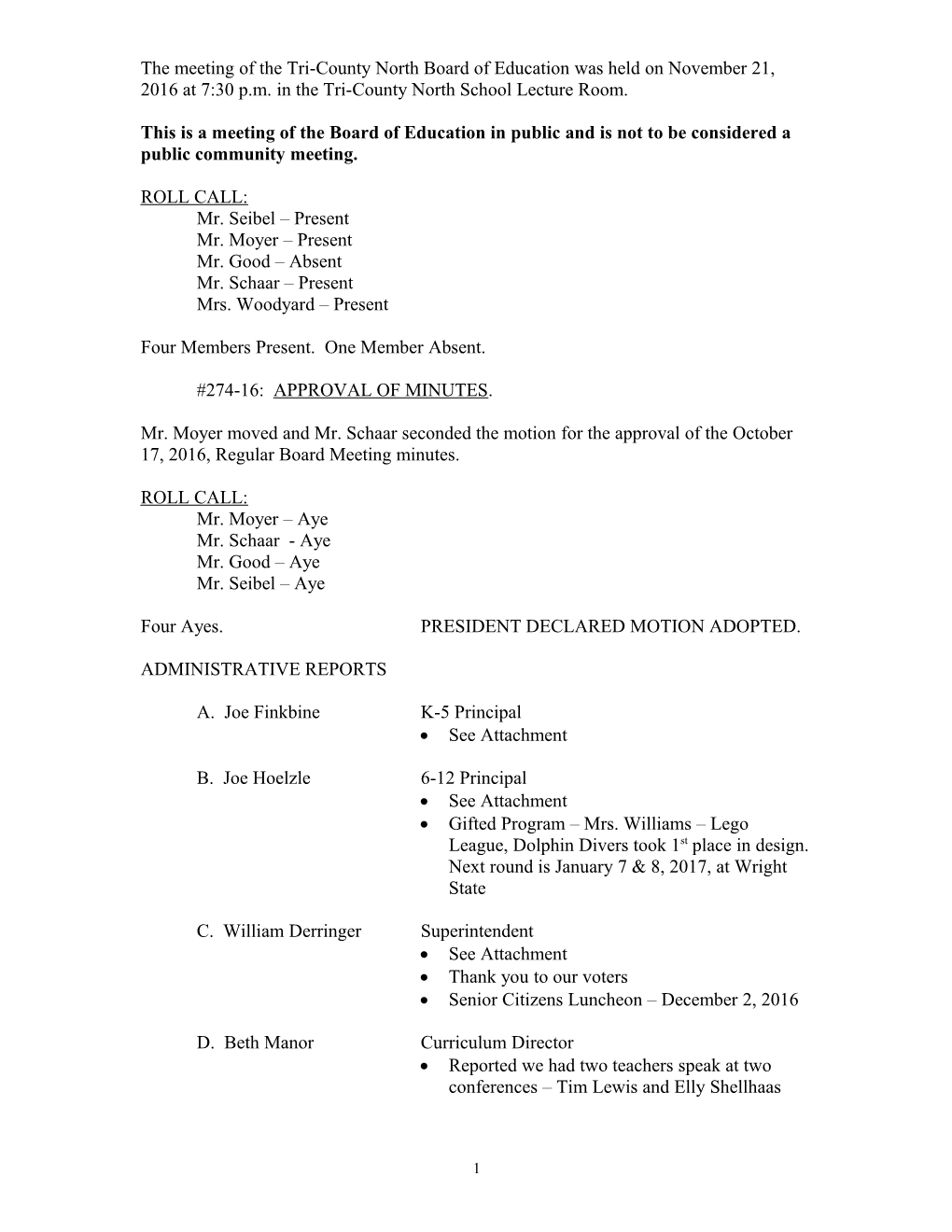 Tri-County North Local School District s1