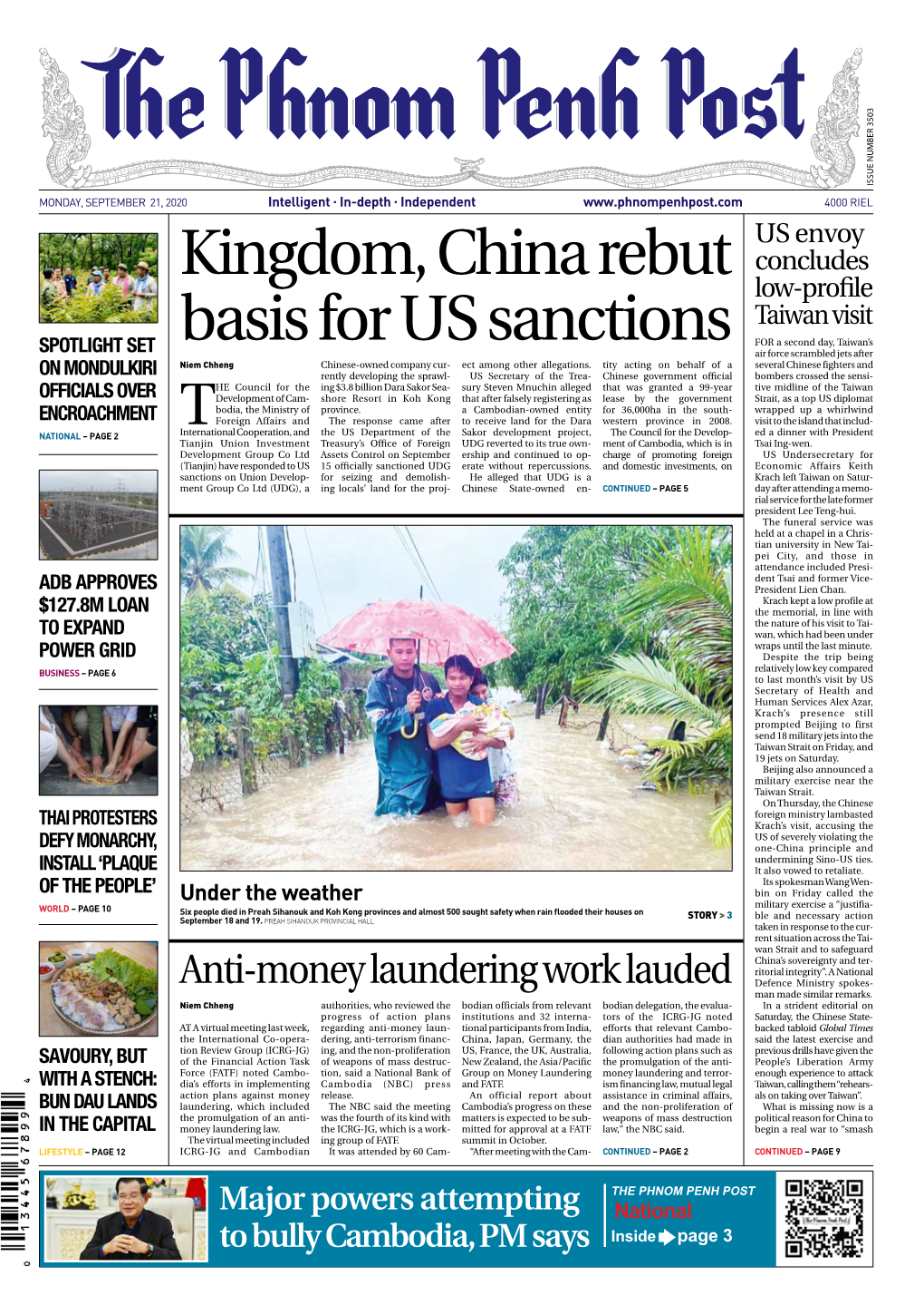 Kingdom, China Rebut Basis for US Sanctions
