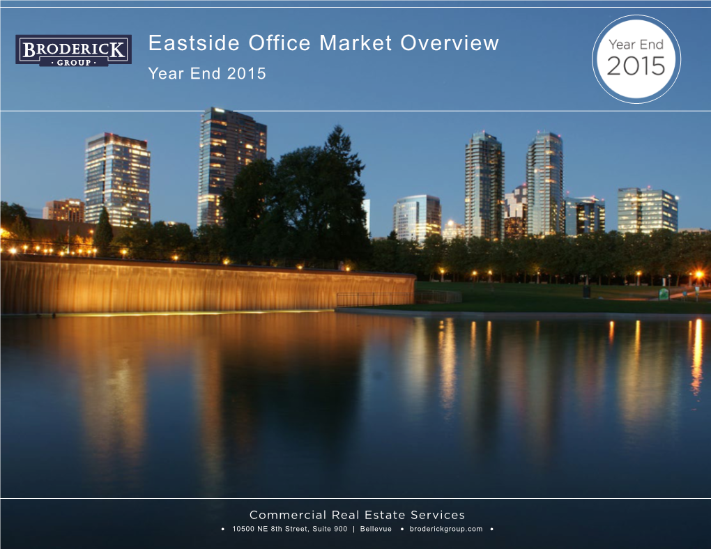 Eastside Office Market Overview Year End 2015