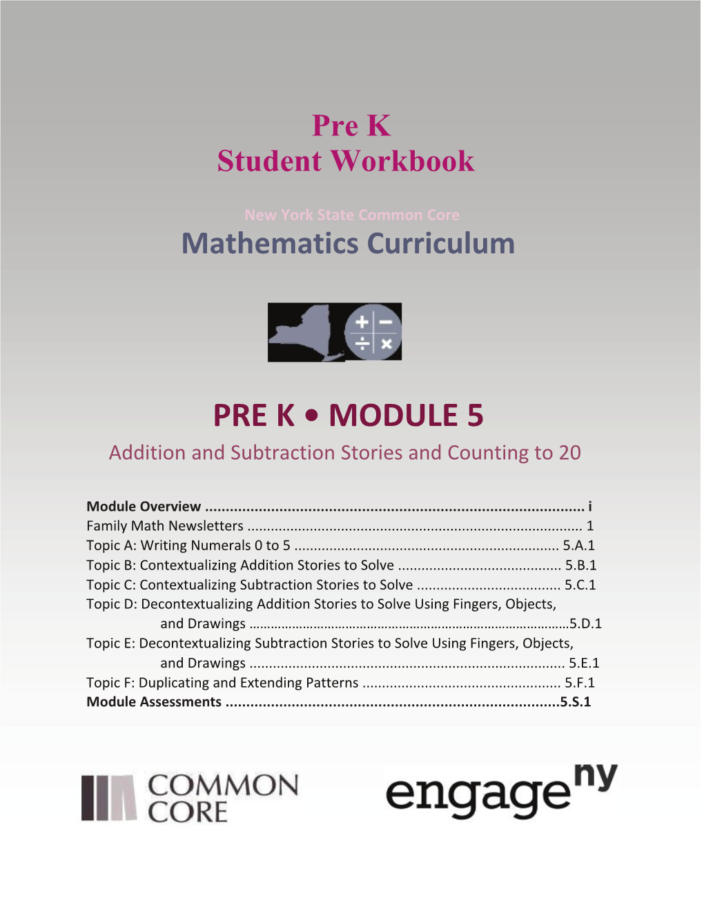 Student Workbook