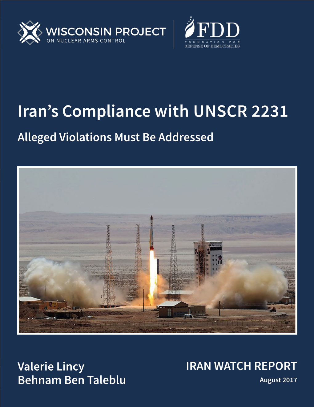 Iran's Compliance with UNSCR 2231