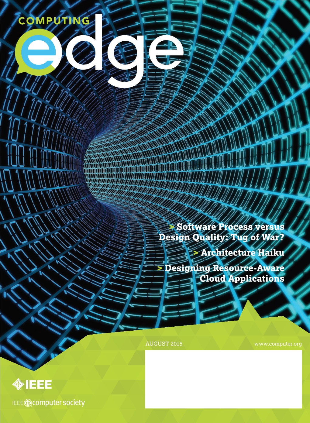 Software Process Versus Design Quality: Tug of War? > Architecture Haiku > Designing Resource-Aware Cloud Applications