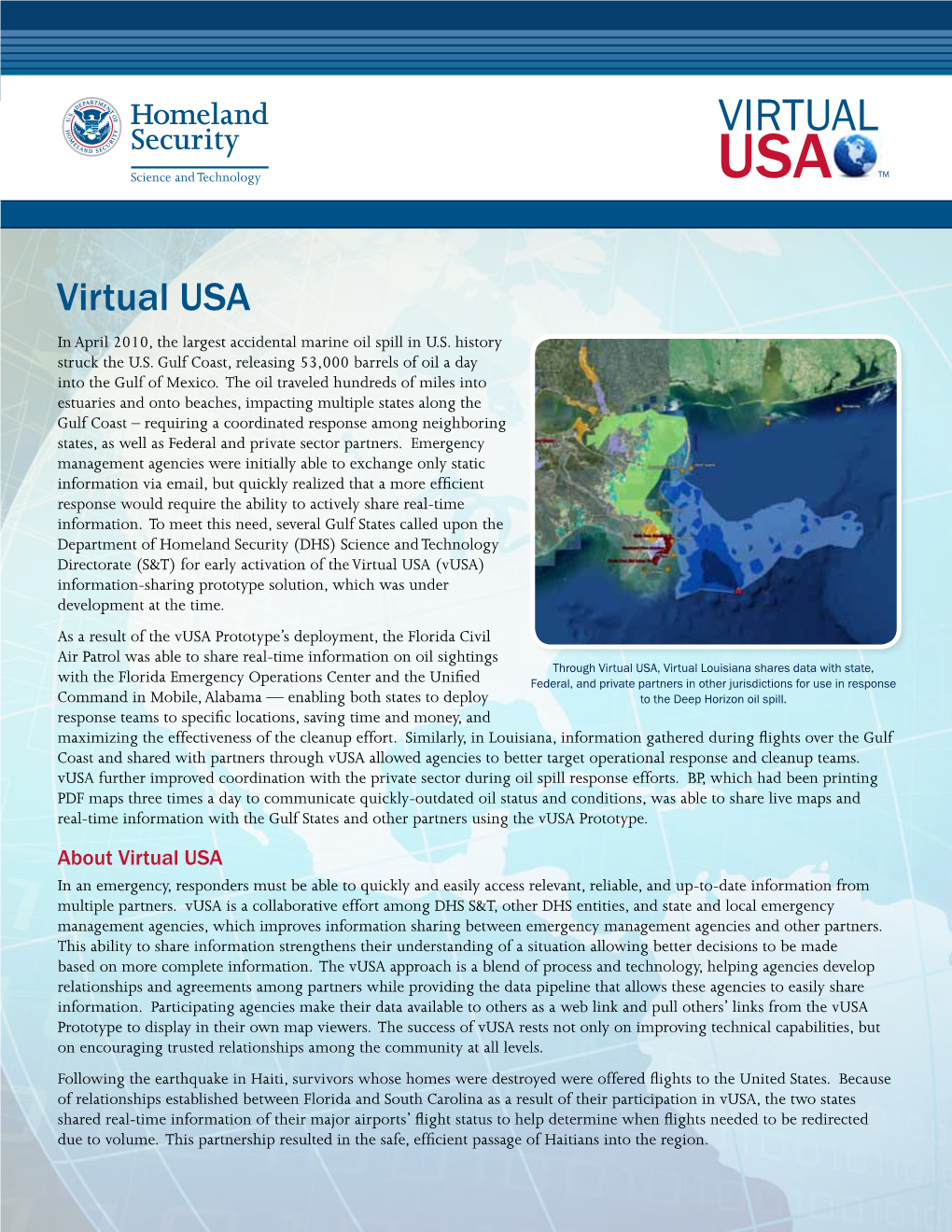 Virtual USA Brochure