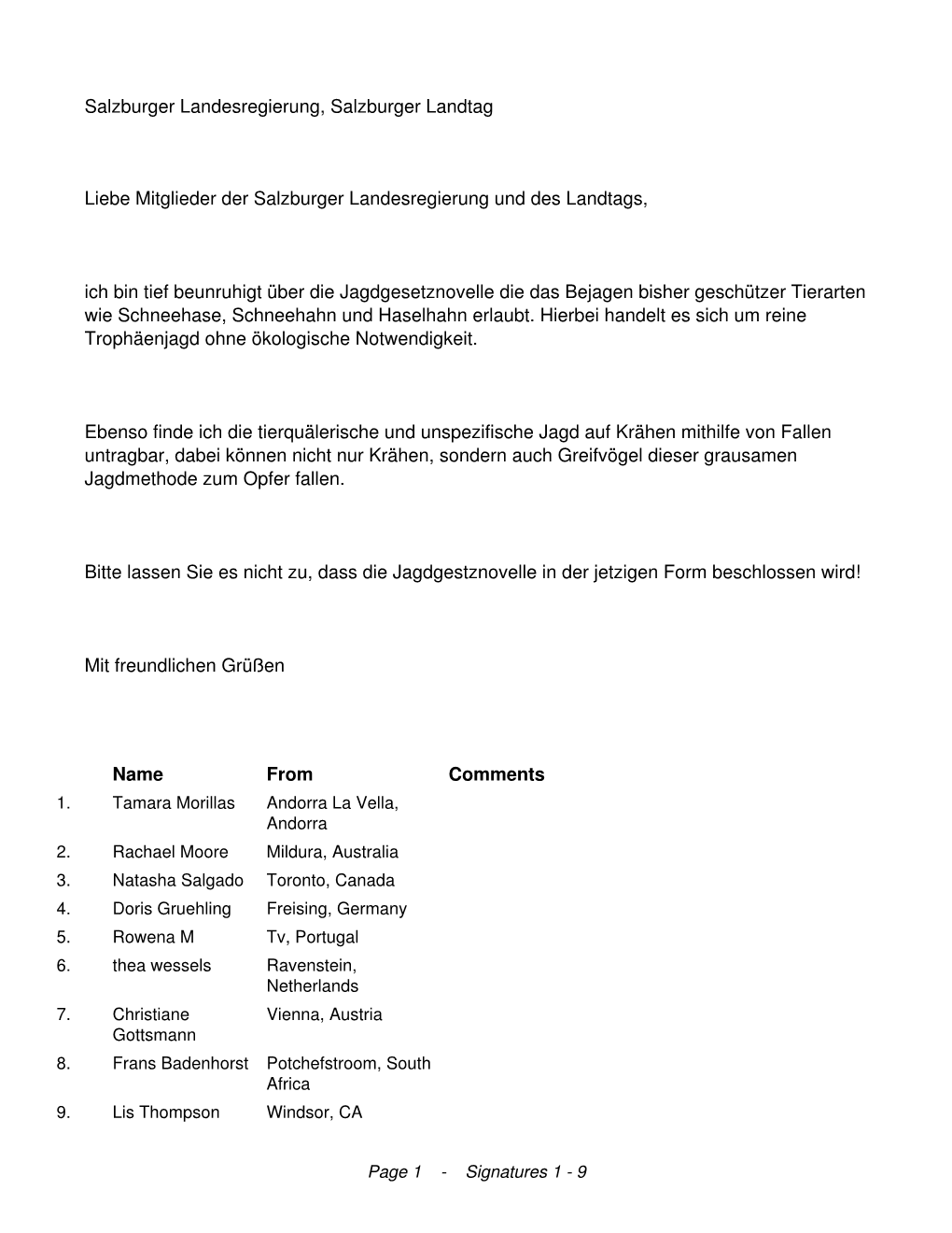 Petition Jagdgesetznovelle.Pdf